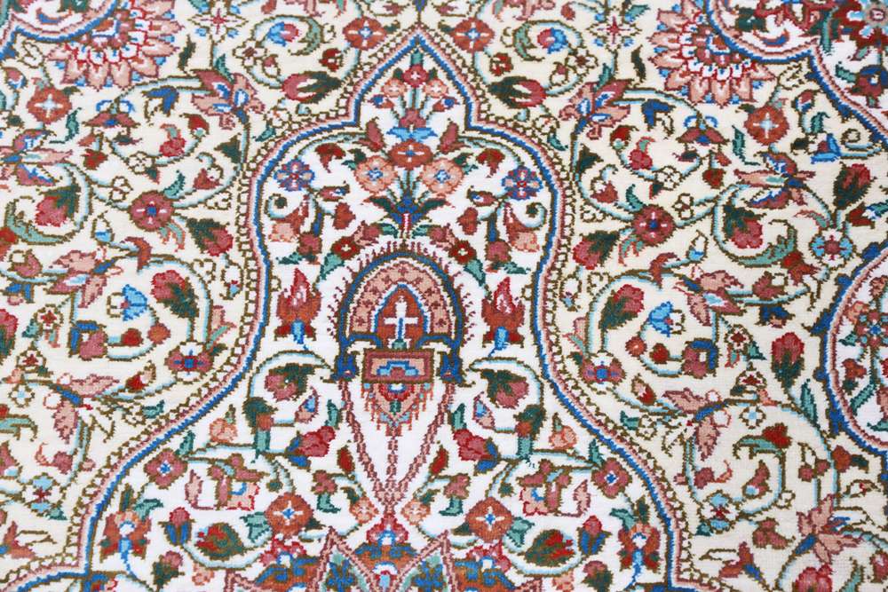 Qom perzsa szőnyeg