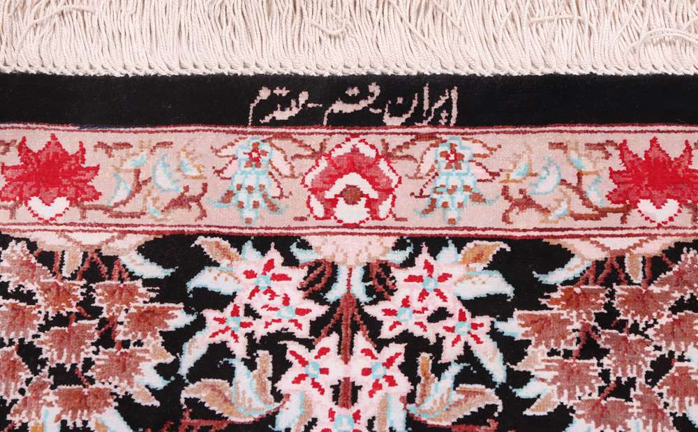 Qom perzsa szőnyeg