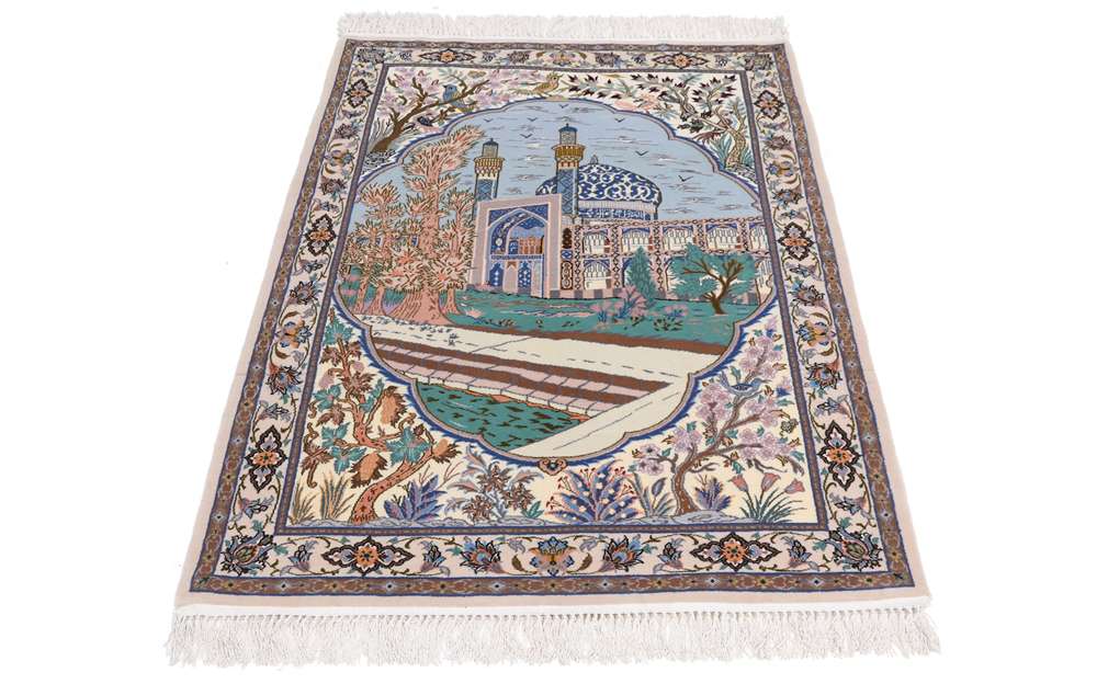 Isfahan perzsa szőnyeg