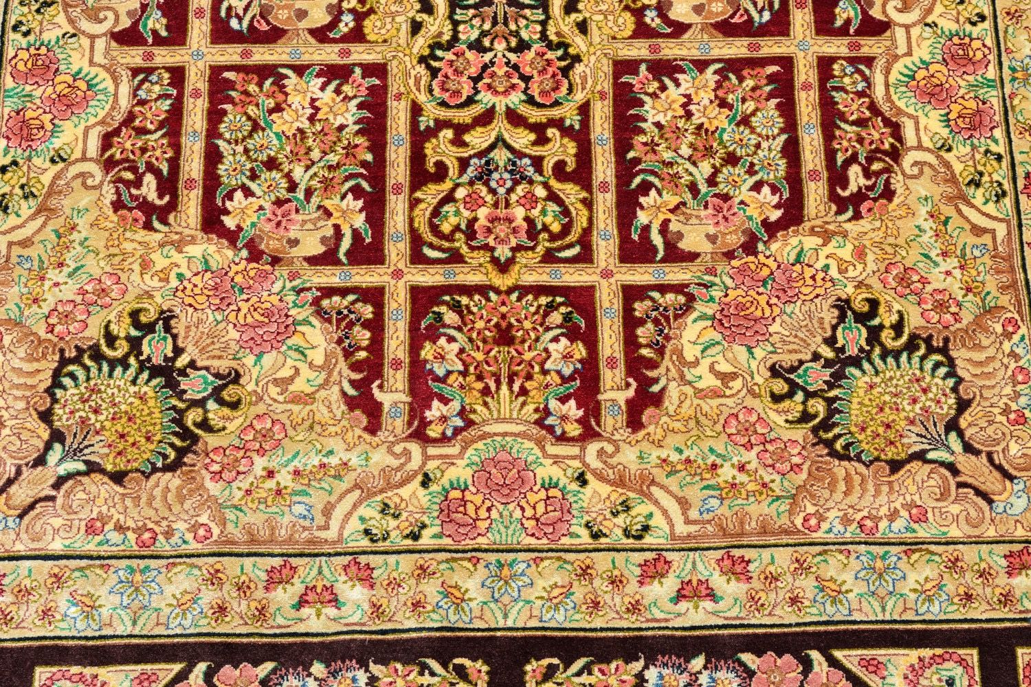 Ghom selyem Royal keleti szőnyeg