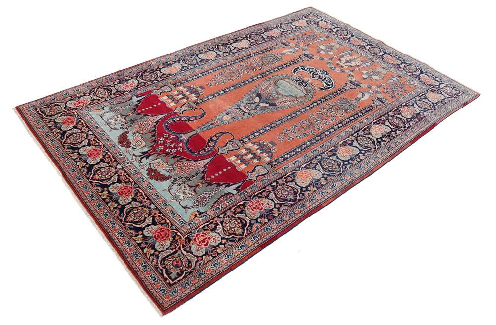 Kashan perzsa szőnyeg