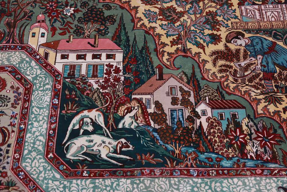 Tabriz perzsa szőnyeg