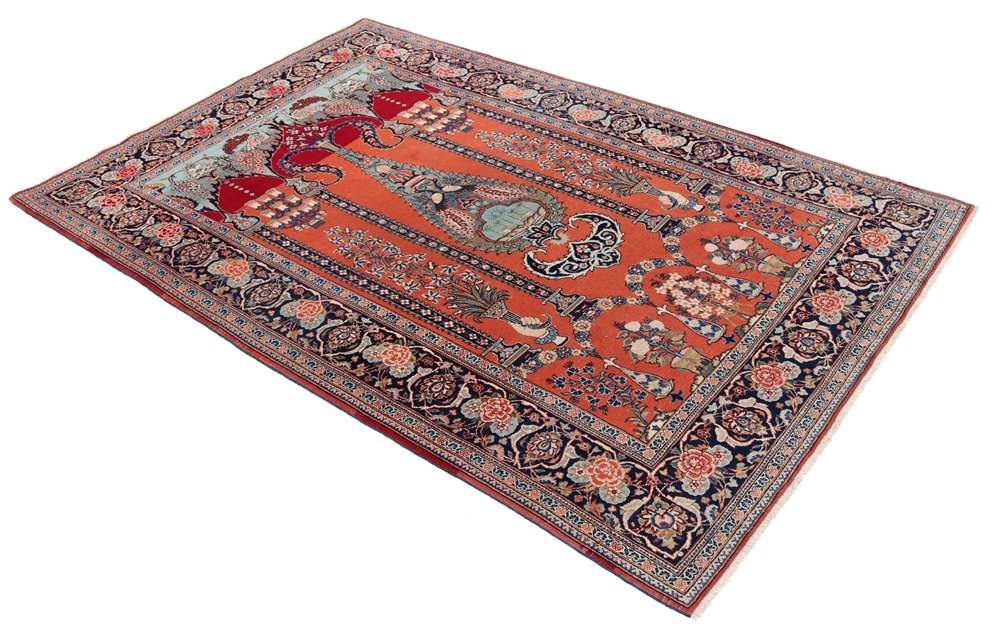Kashan perzsa szőnyeg