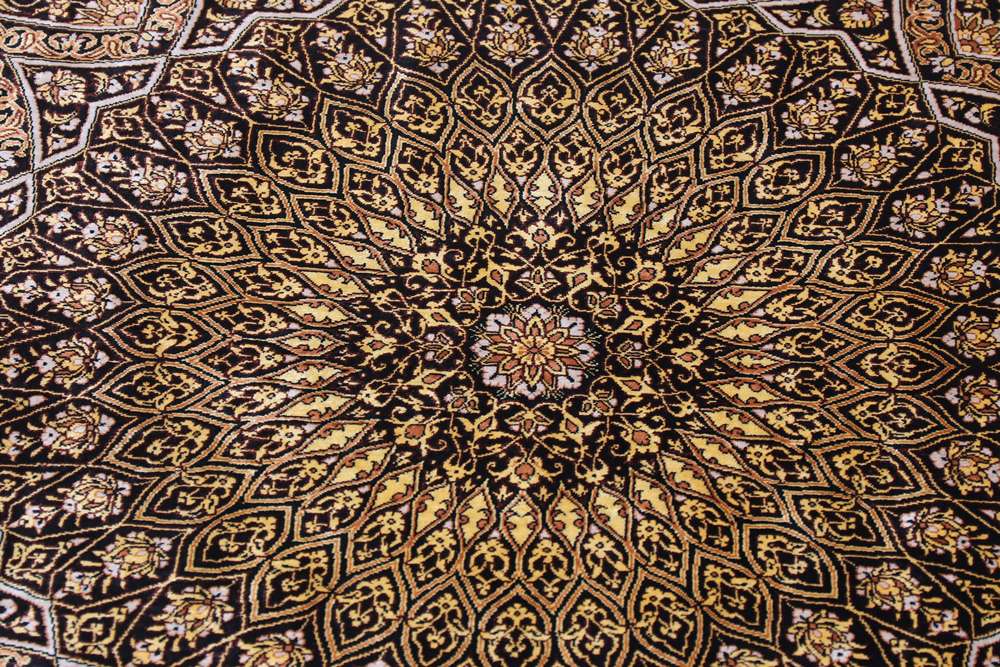 Qom perzsa szőnyeg