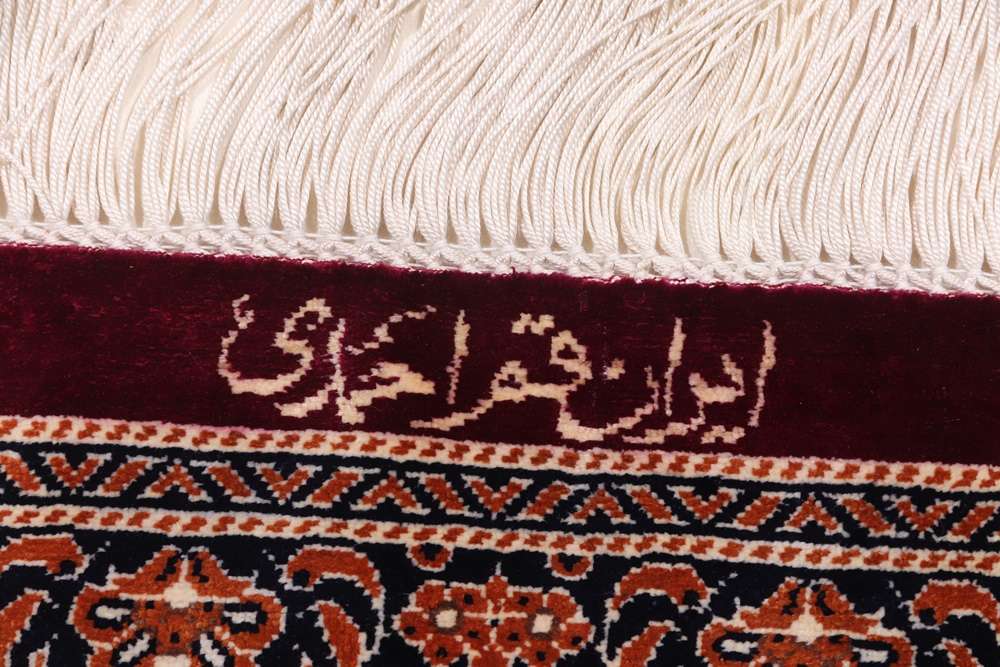 Qom perzsa szőnyeg