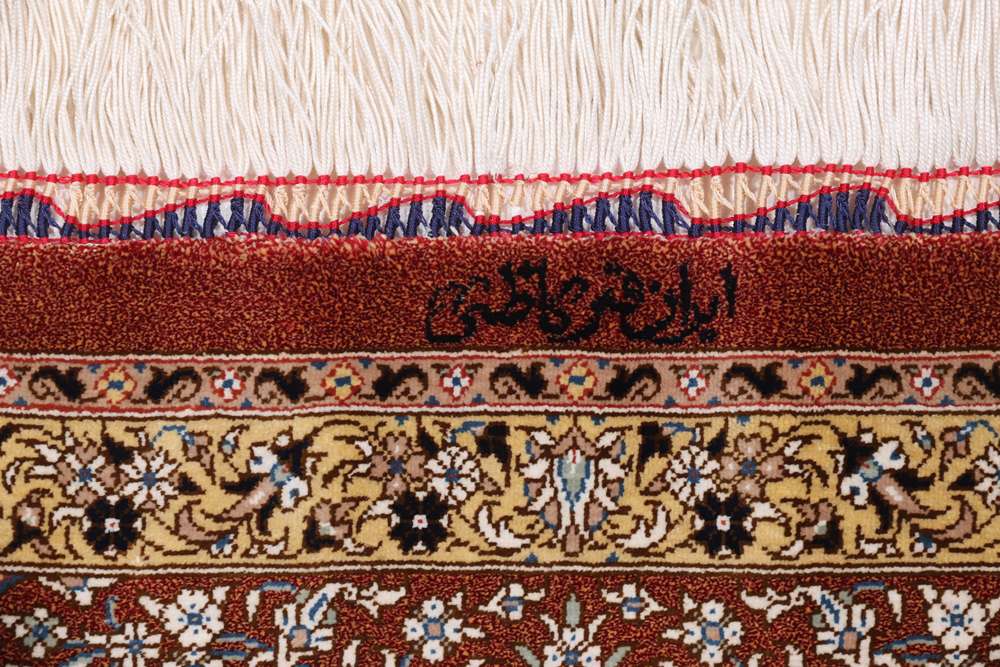 Qom perzsa szőnyeg