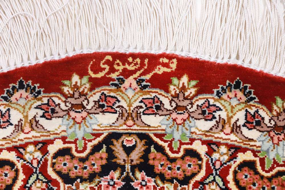 Qom perzsa szőnyeg