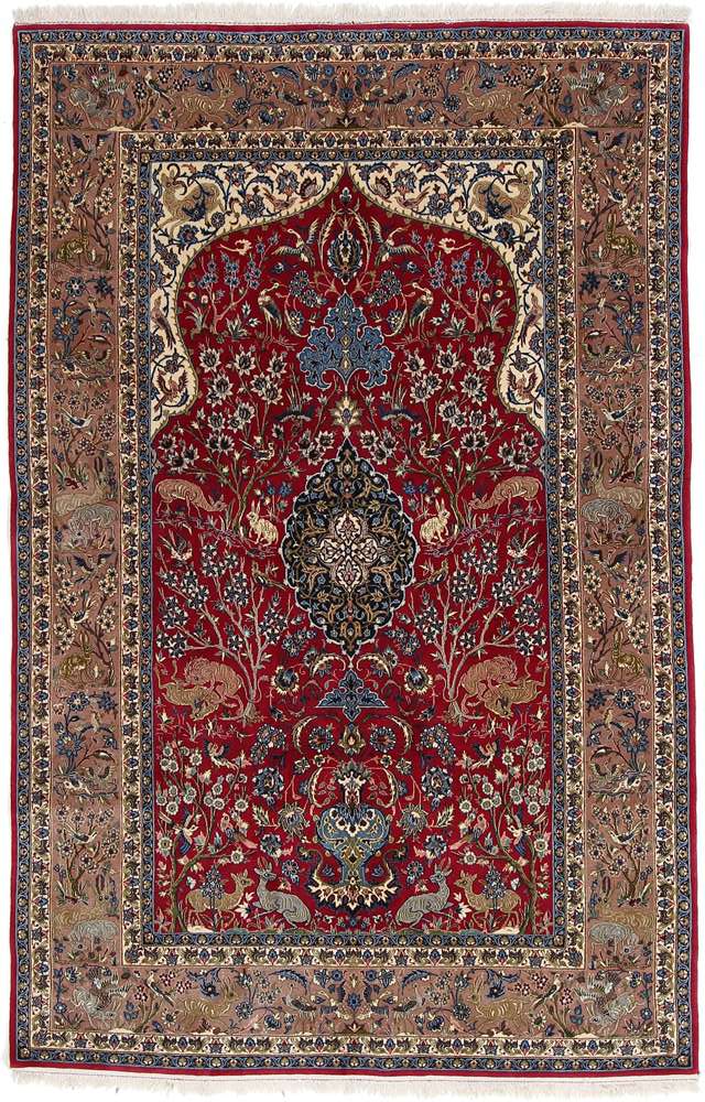 Isfahan perzsa szőnyeg