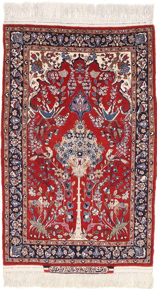 Isfahan perzsa szőnyeg