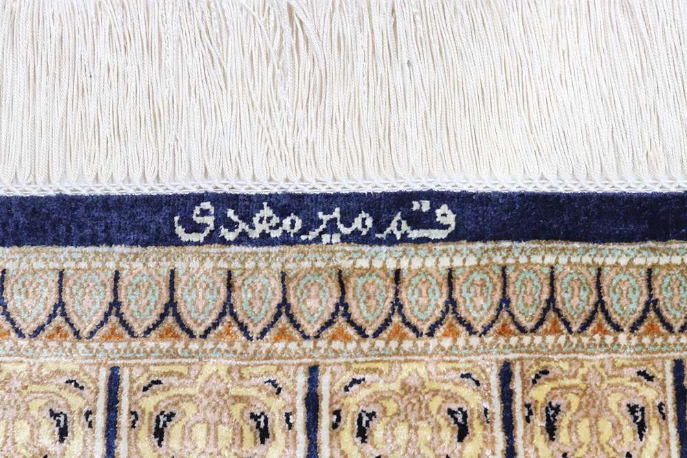 Qom perzsa szőnyeg