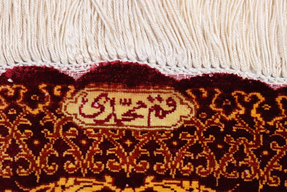 Qom perzsa szőnyeg