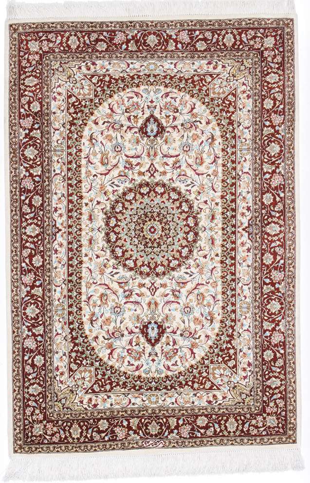 Qom perzsa szőnyeg
