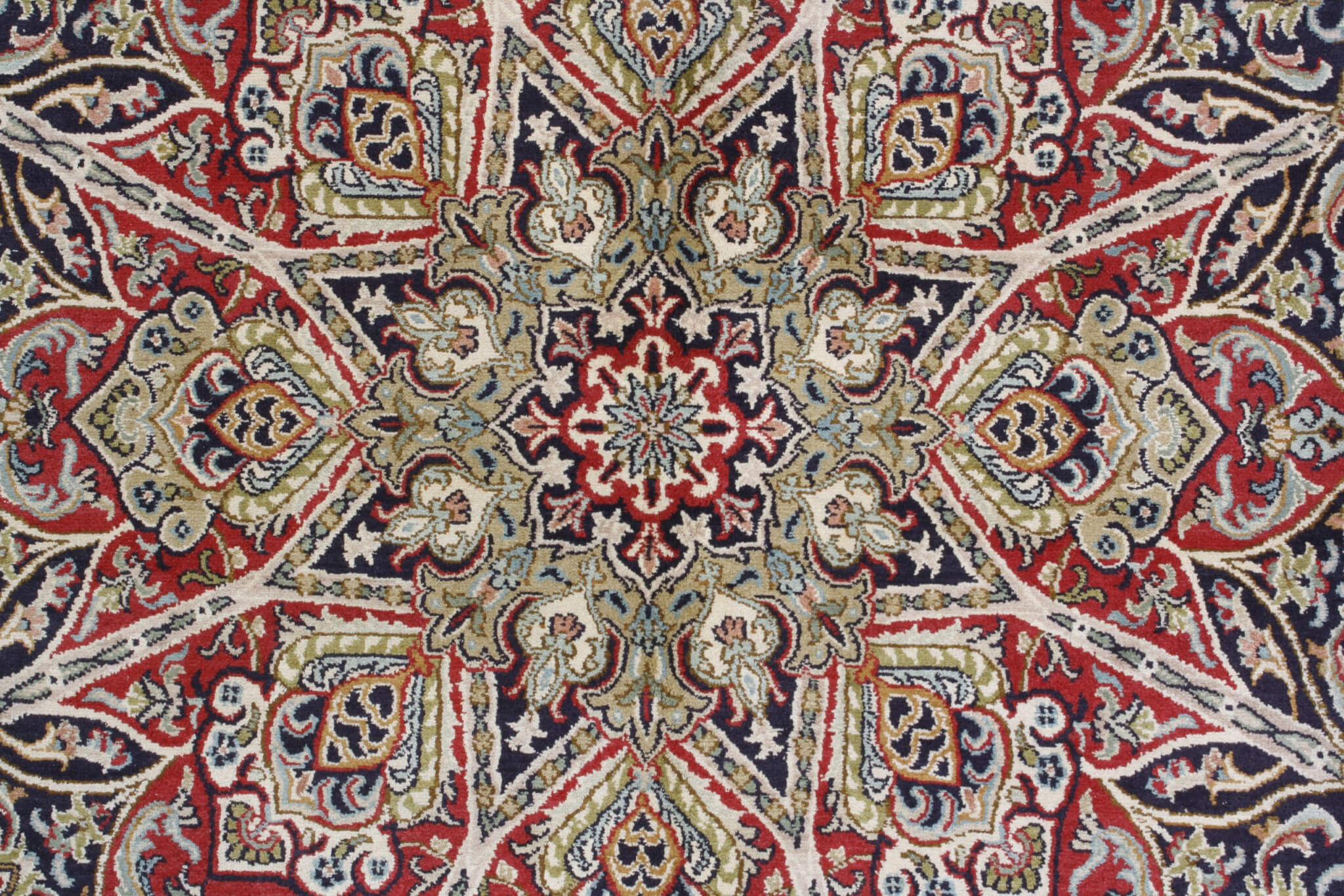Kashmir selyem/selyem Royal keleti szőnyeg