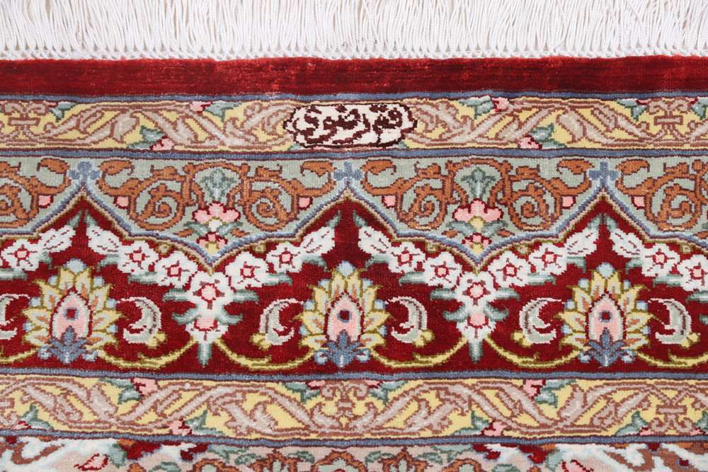 Qom perzsa szőnyeg