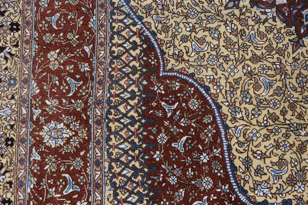 Qom perzsa szőnyeg