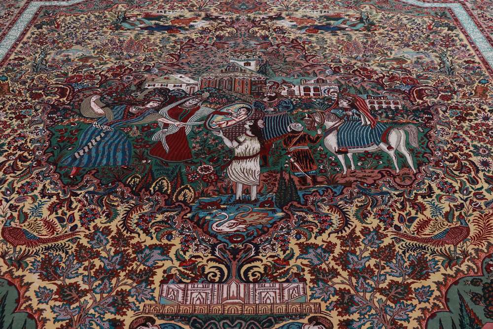 Tabriz perzsa szőnyeg