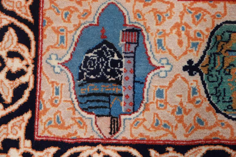 Isfahan perzsa szőnyeg