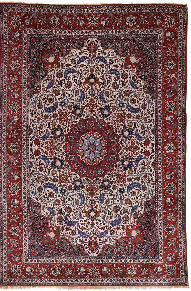Isfahan perzsa szőnyeg
