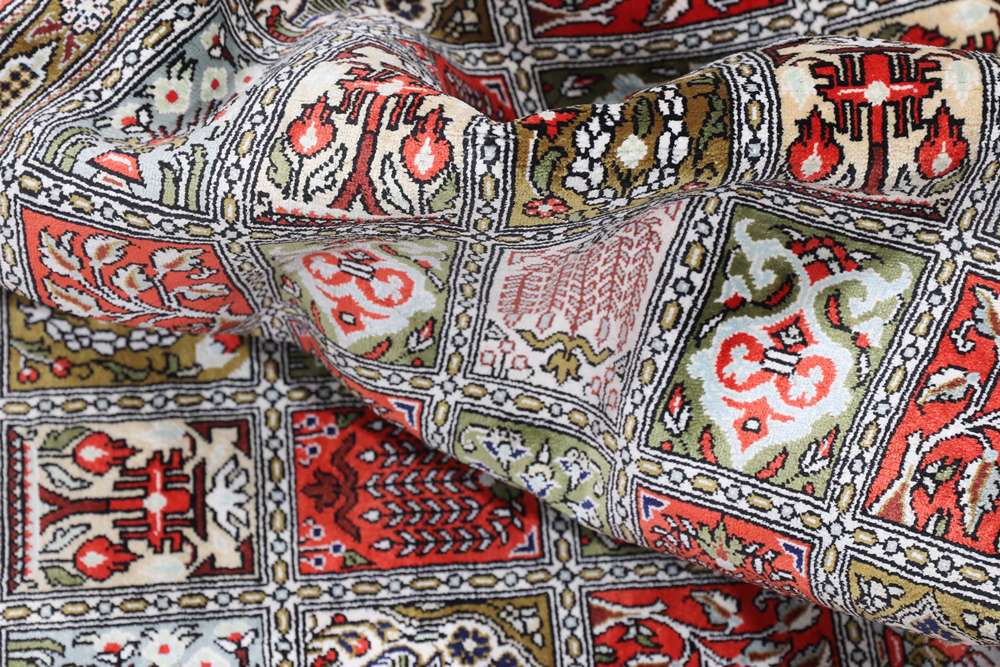Qom perzsa szőnyeg