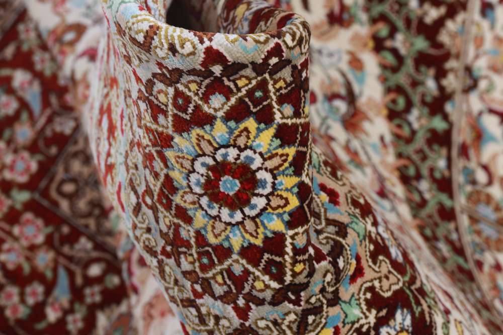 Qom perzsa szőnyeg
