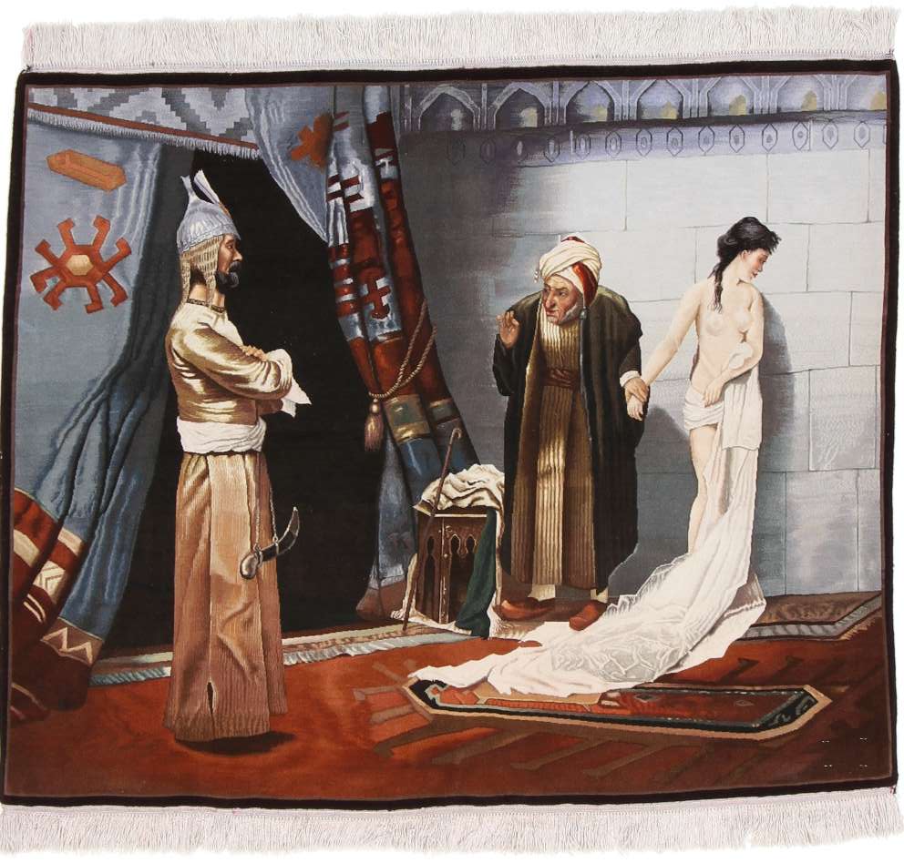 Tabriz perzsa szőnyeg