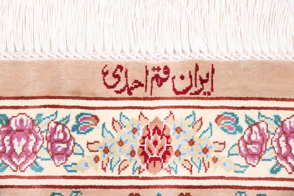 Qom perzsa szőnyeg