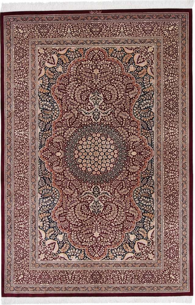 Qom perzsa szőnyeg