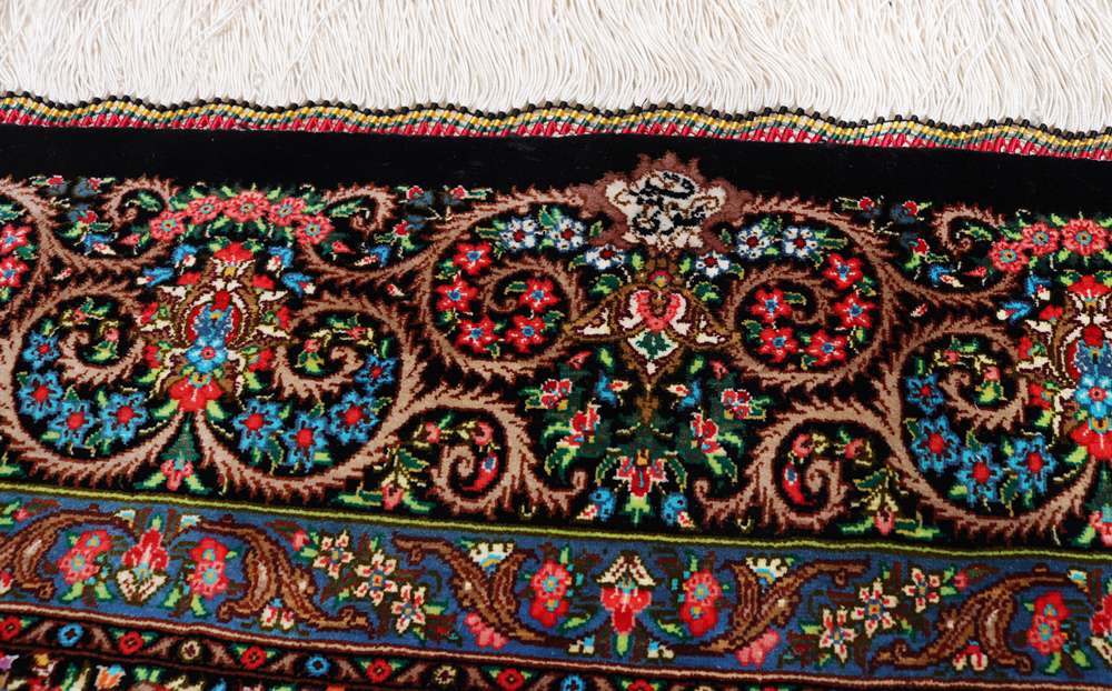 Qom perzsa szőnyeg