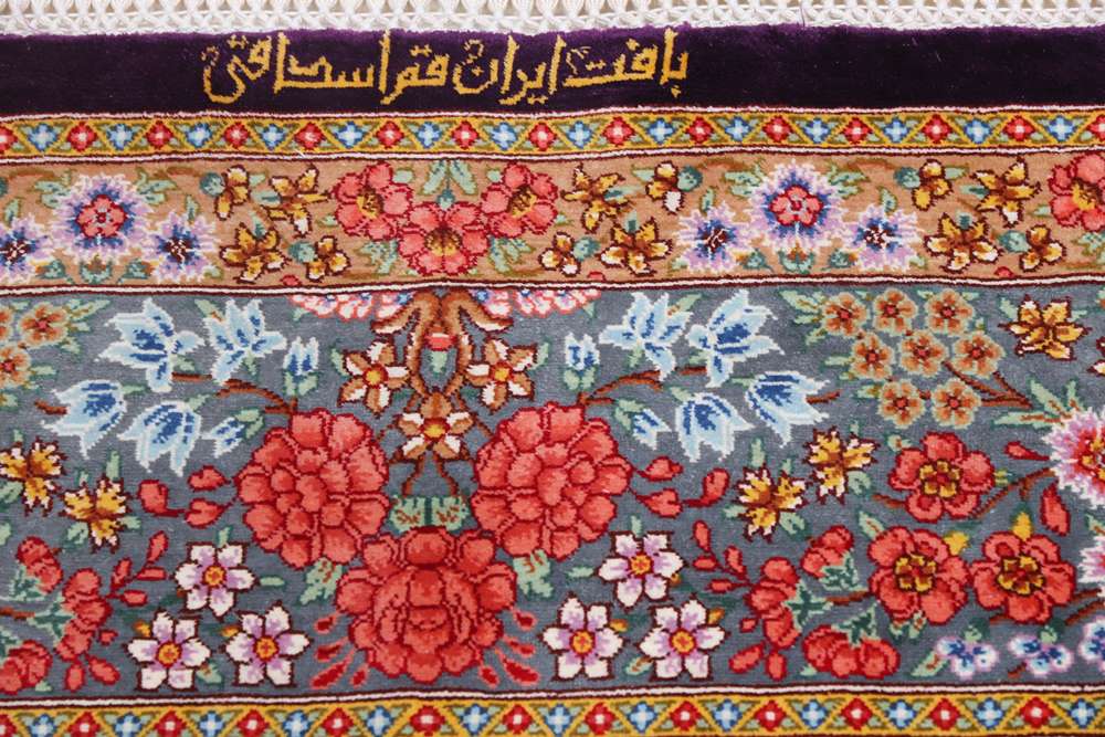 Qom perzsa szőnyeg