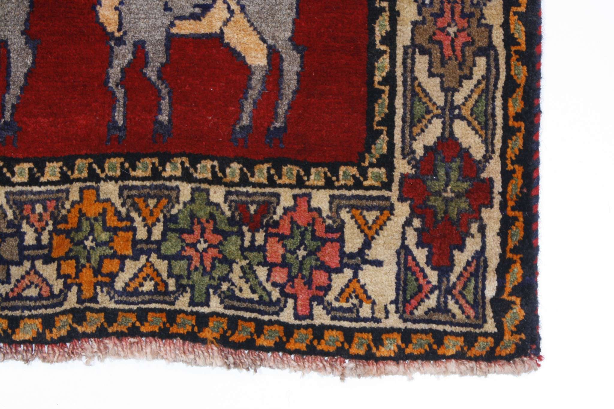 Shiraz Figural perzsa szőnyeg