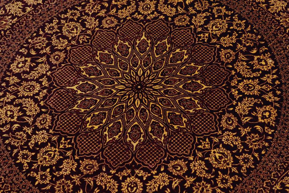 Qom perzsa szőnyeg