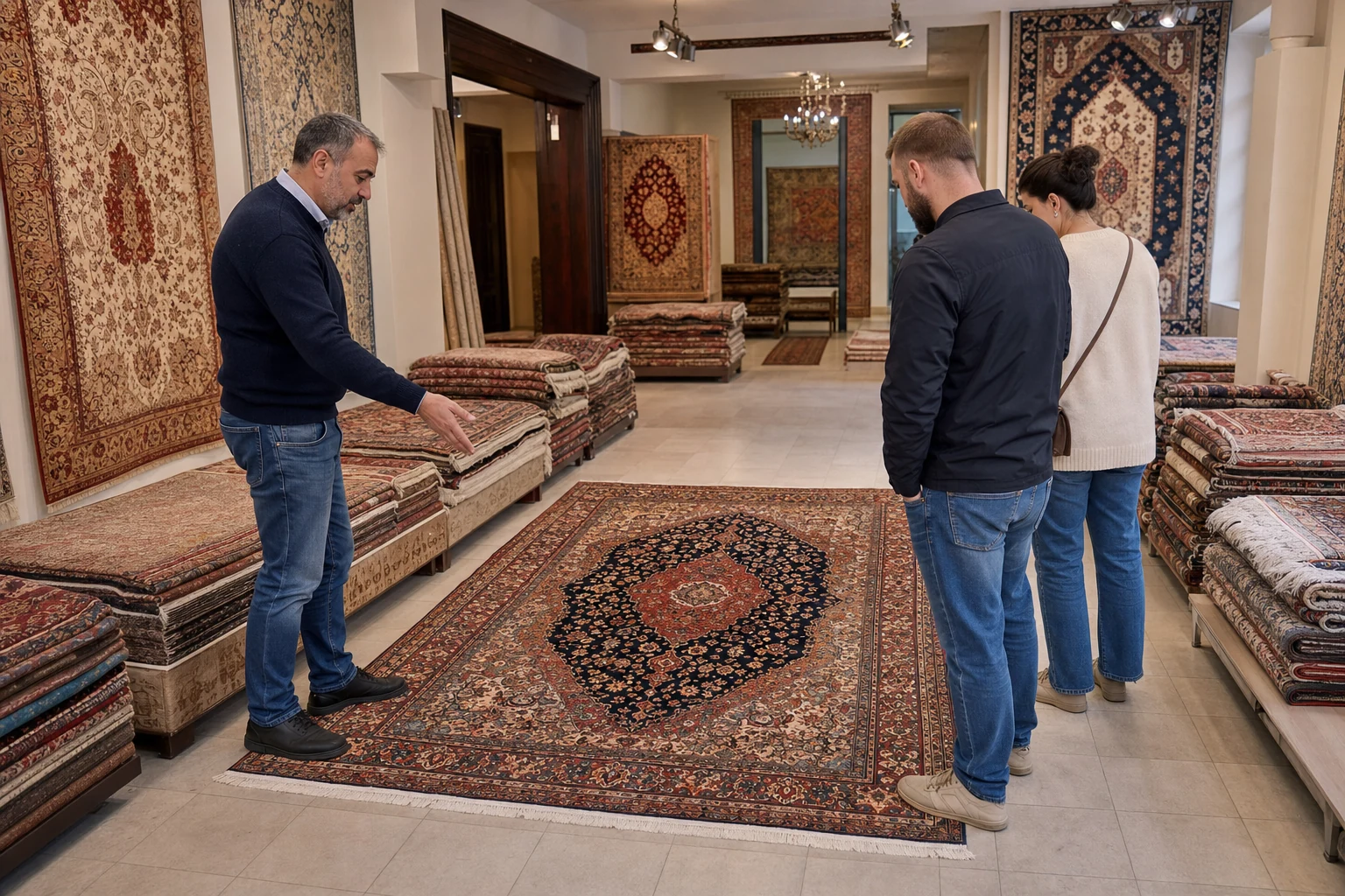 Prices of hand-knotted Persian rugs in the Czech Republic