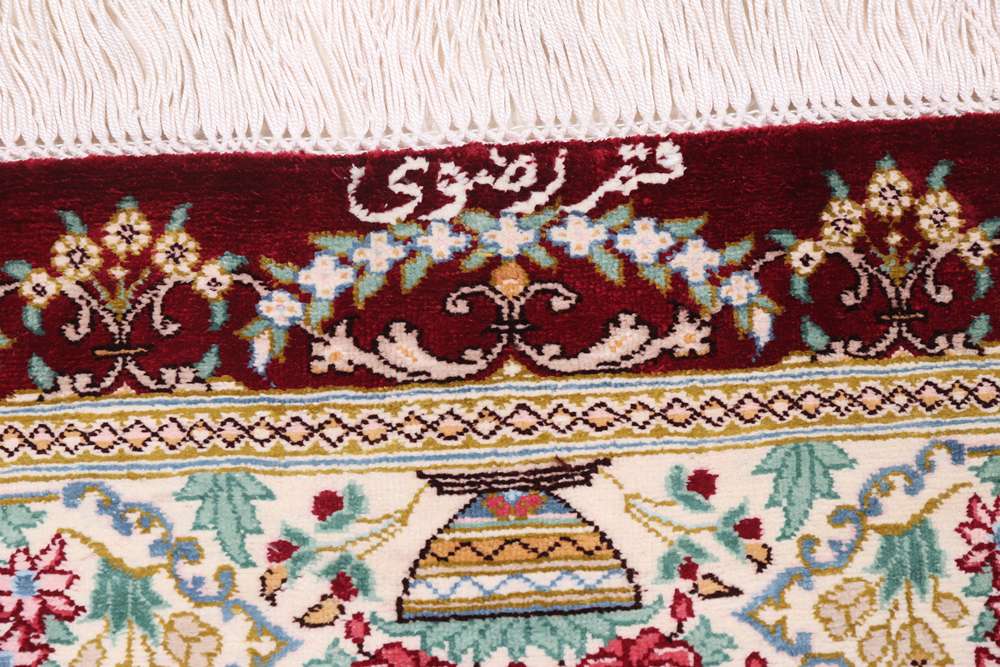 Qom perzsa szőnyeg