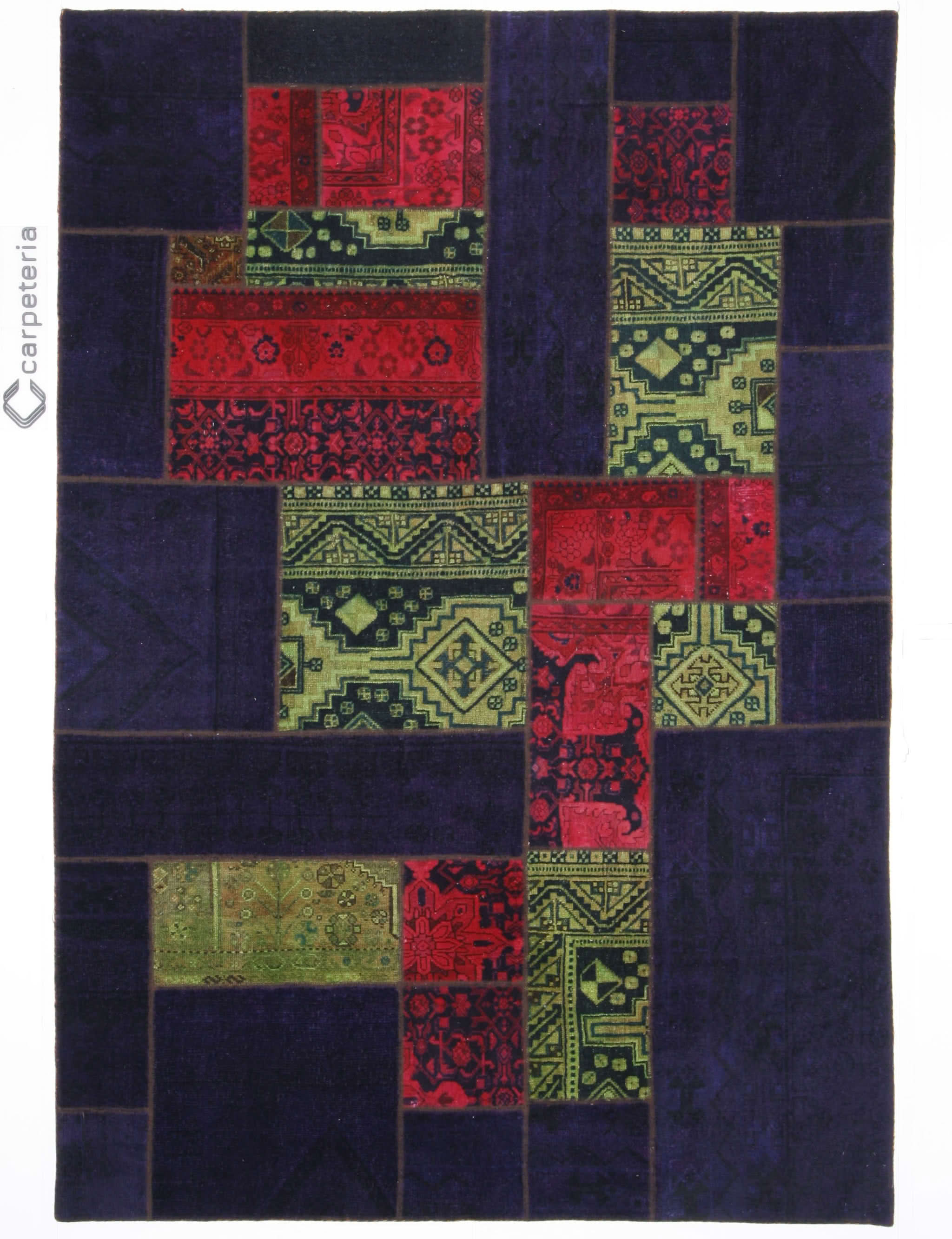 Persian rug Patchwork Modern