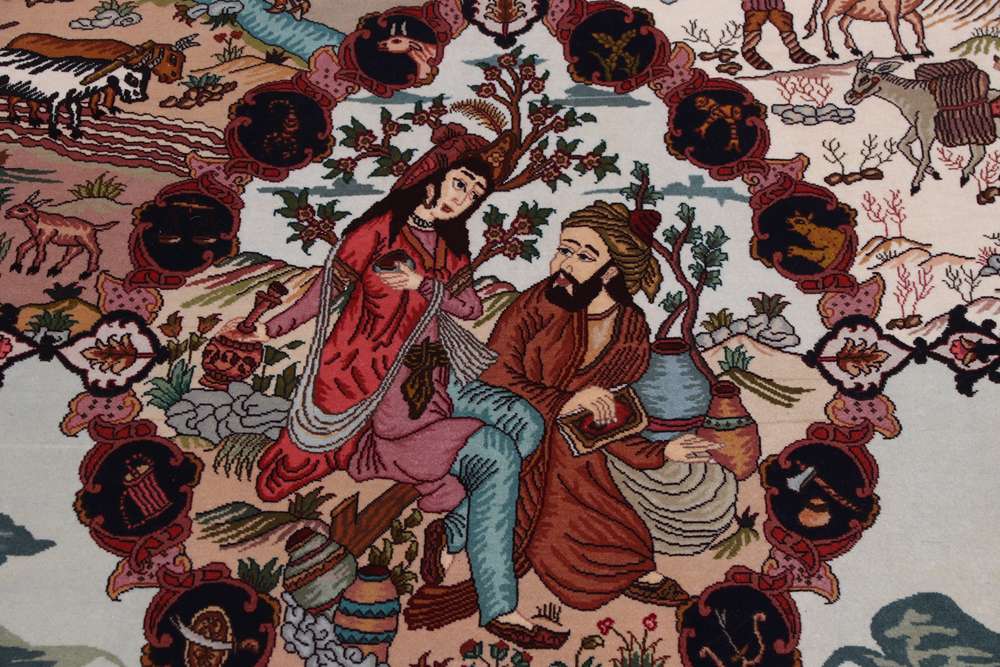 Tabriz perzsa szőnyeg