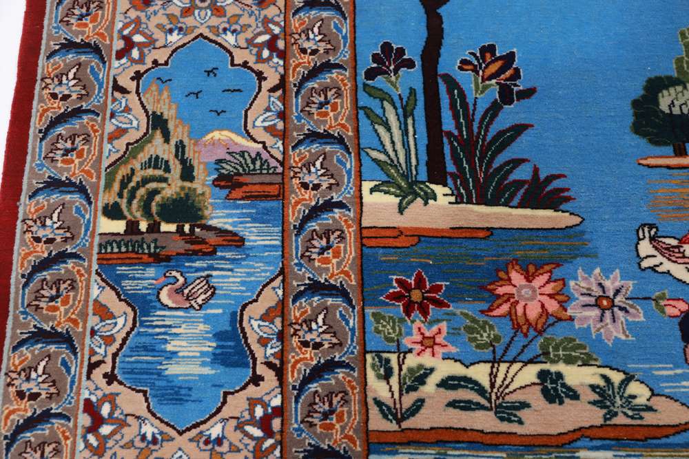 Isfahan perzsa szőnyeg