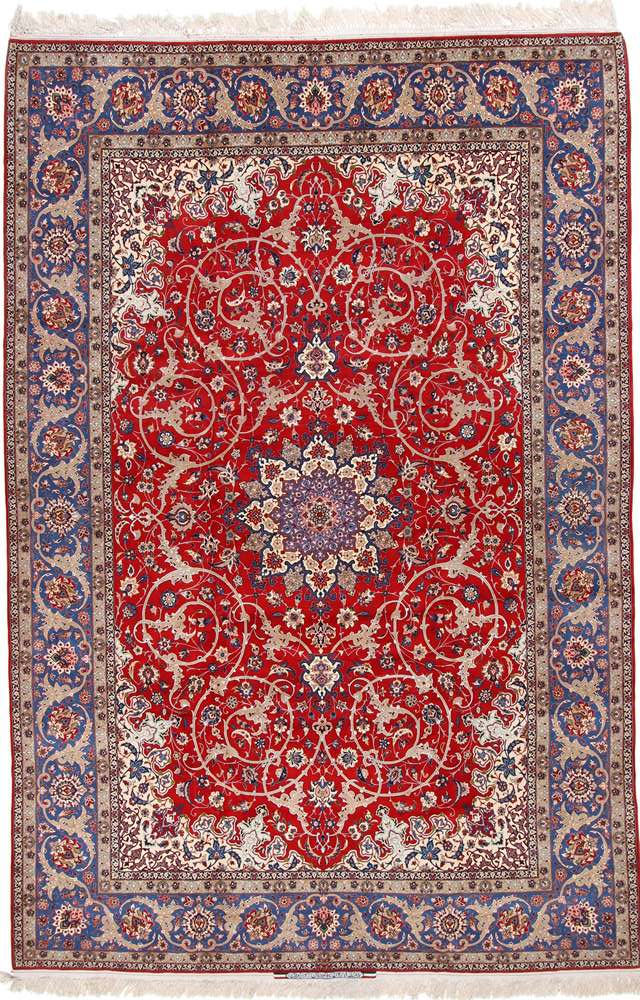 Isfahan perzsa szőnyeg