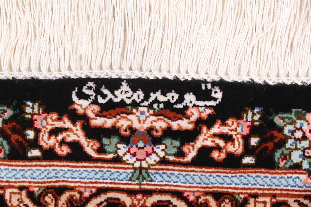 Qom perzsa szőnyeg
