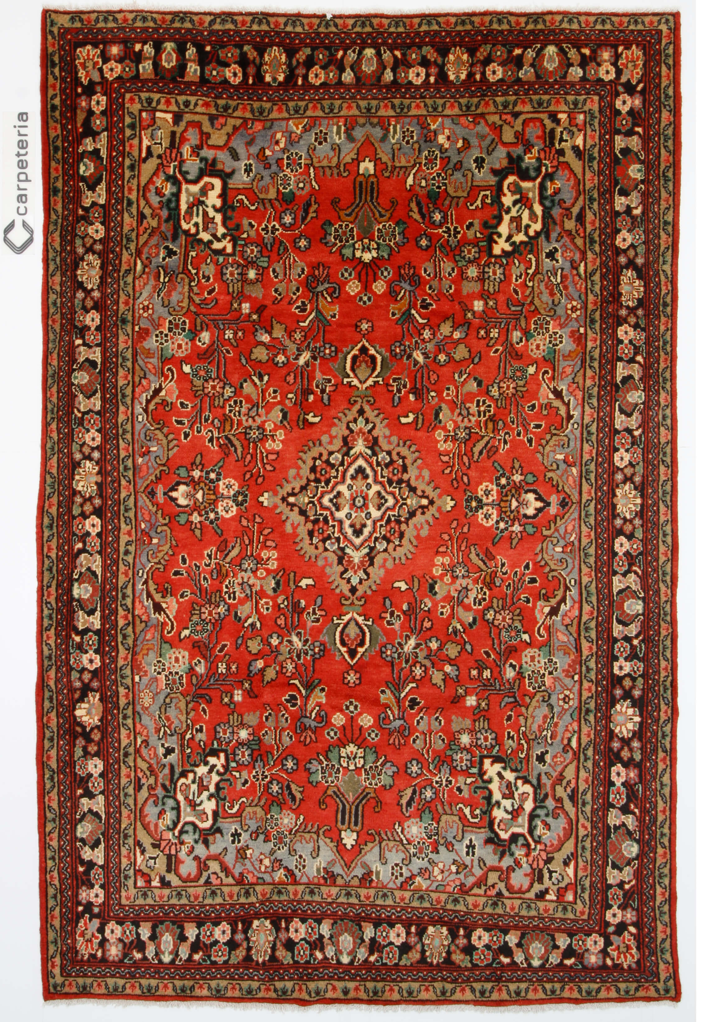 Hamedan perzsa szőnyeg