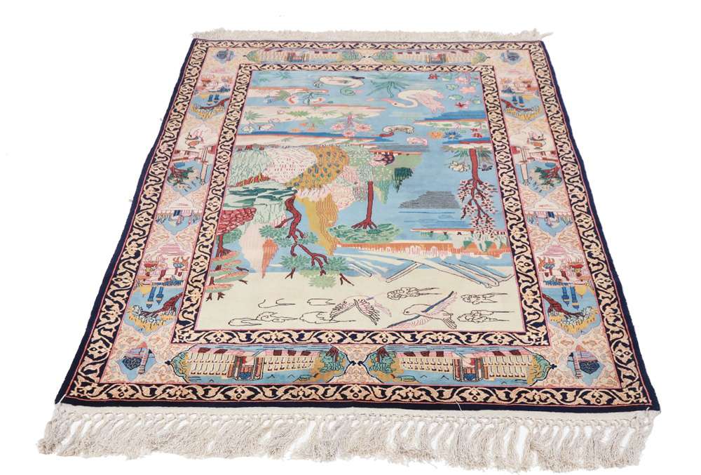Isfahan perzsa szőnyeg