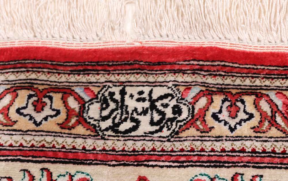 Qom perzsa szőnyeg