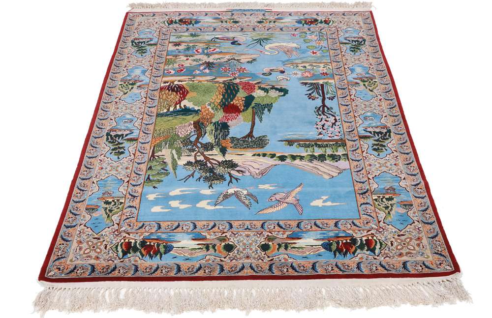 Isfahan perzsa szőnyeg