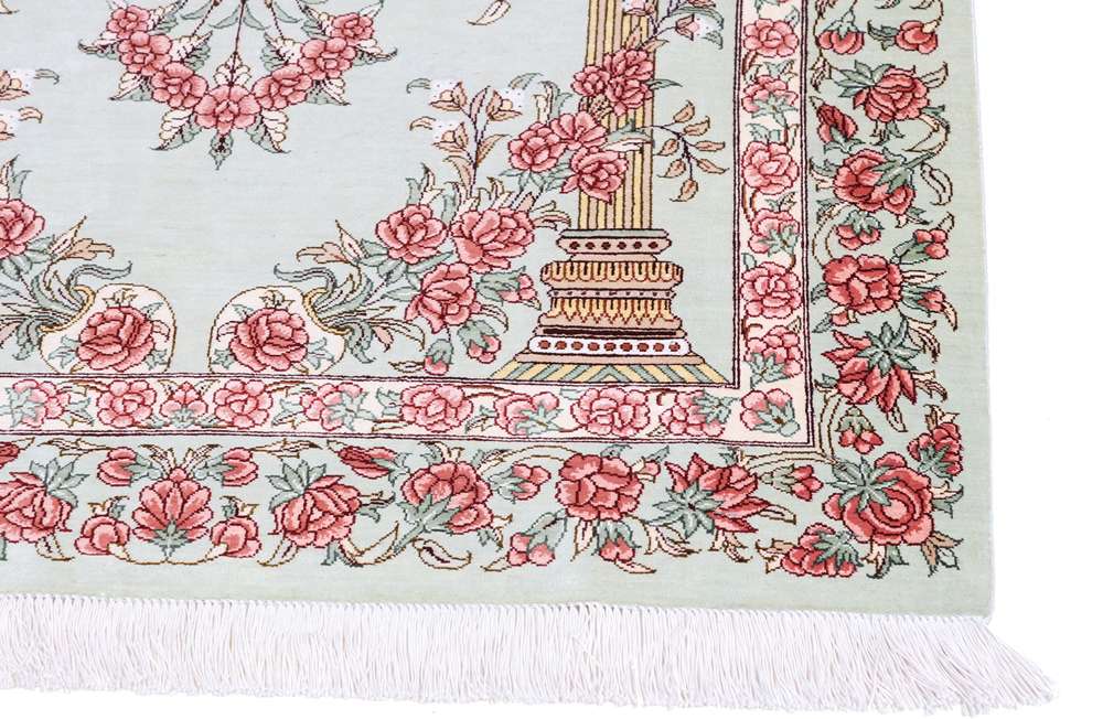 Qom perzsa szőnyeg