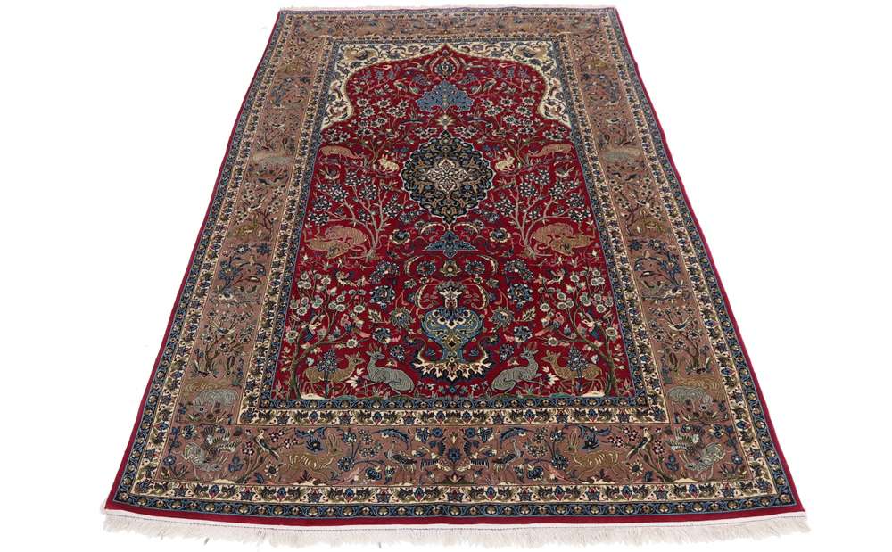 Isfahan perzsa szőnyeg