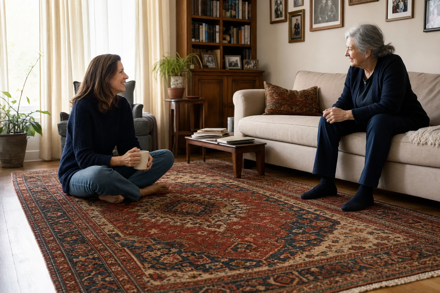 How long does a hand-knotted rug last?