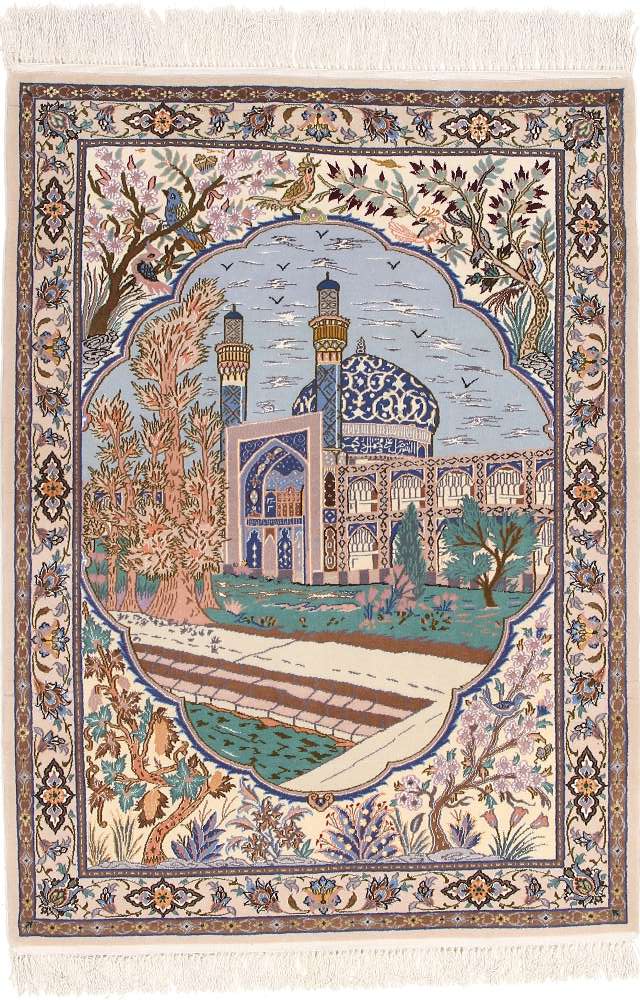 Isfahan perzsa szőnyeg