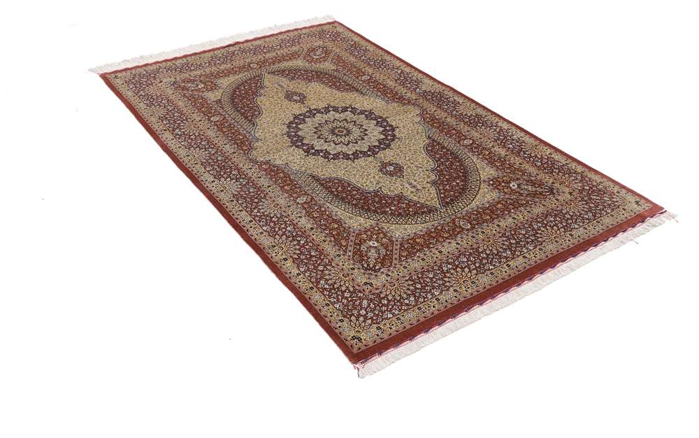 Qom perzsa szőnyeg