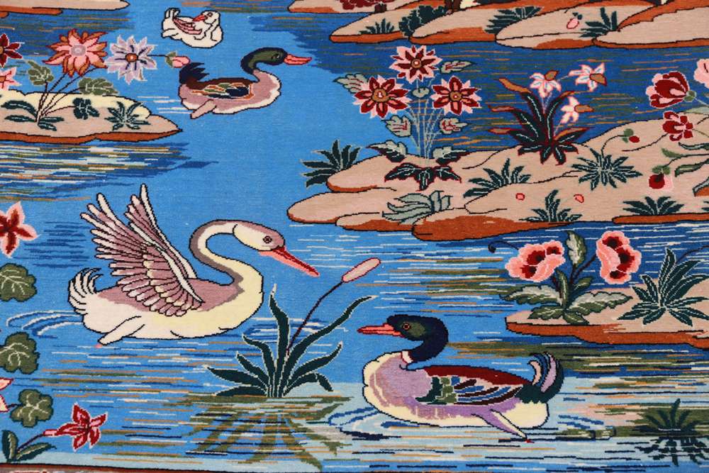 Isfahan perzsa szőnyeg