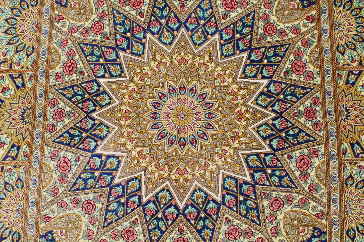 Ghom selyem Royal keleti szőnyeg