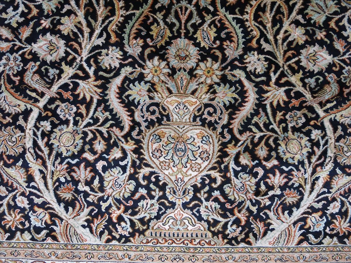 Kashmir selyem Royal keleti szőnyeg